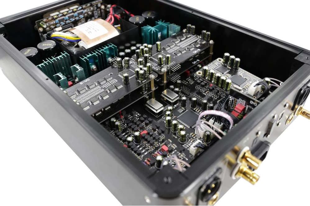 AUDIOGD R2R 1 DAC DSP FPGA USB Amanero Isolated LVDS HDMI I2S INPUT